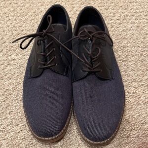 jf j.ferrar Navy Oxford Shoes